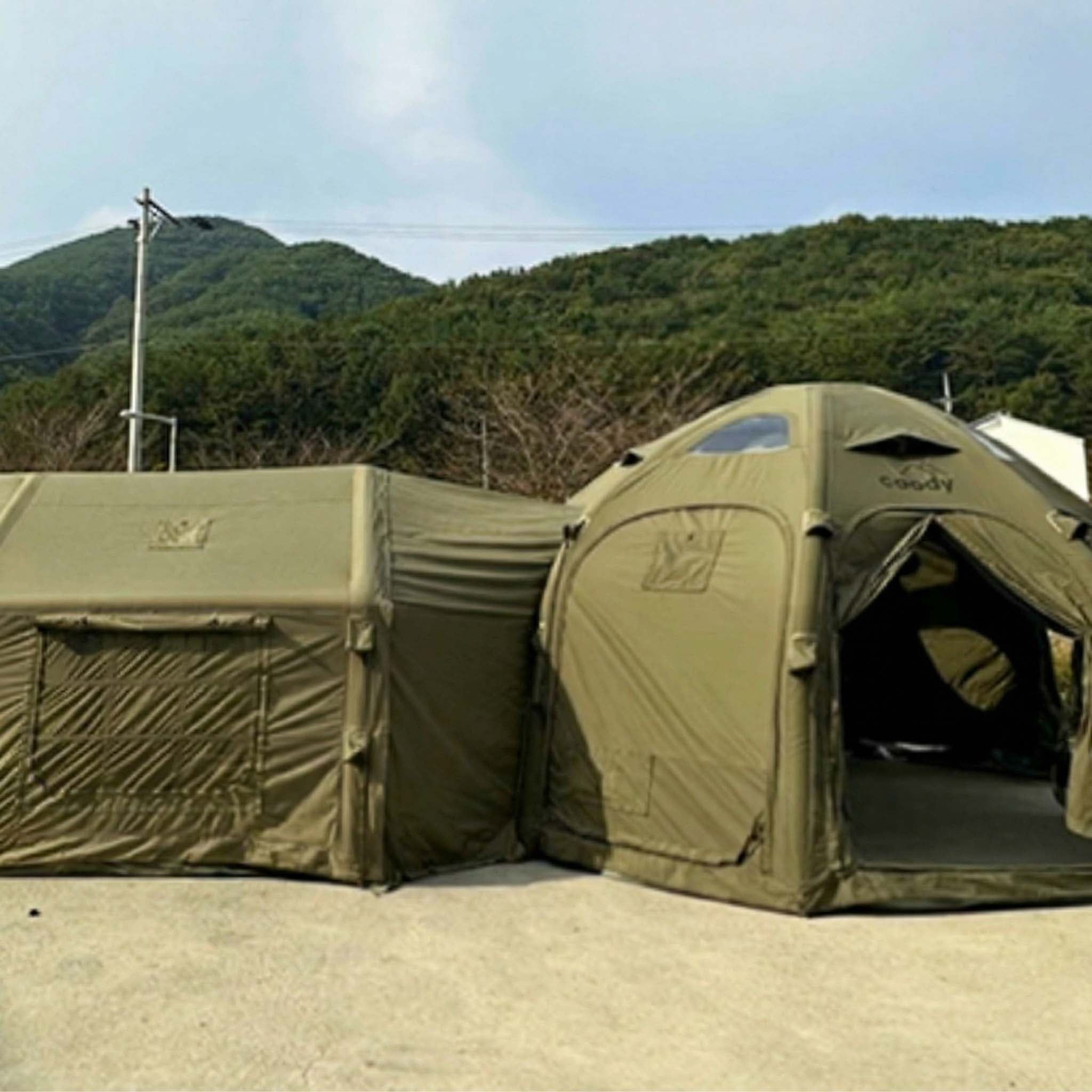 Coody Tent Connector Aurora Dome-to-8.0 Tent (Forest Green)
