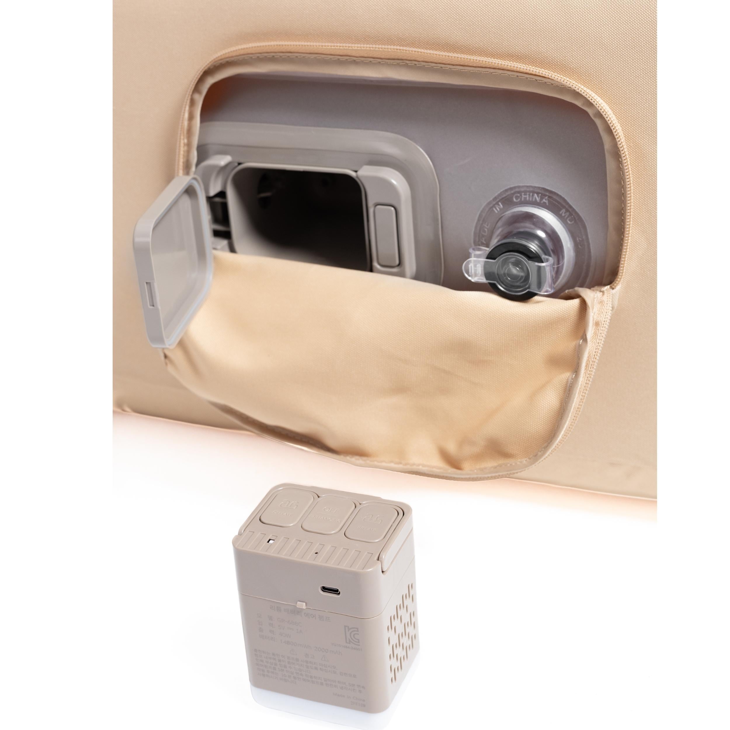 Coody AirTent Hub Beige (2-6 Person) + Carpet for Hub + Electric Pump + Air Sofa