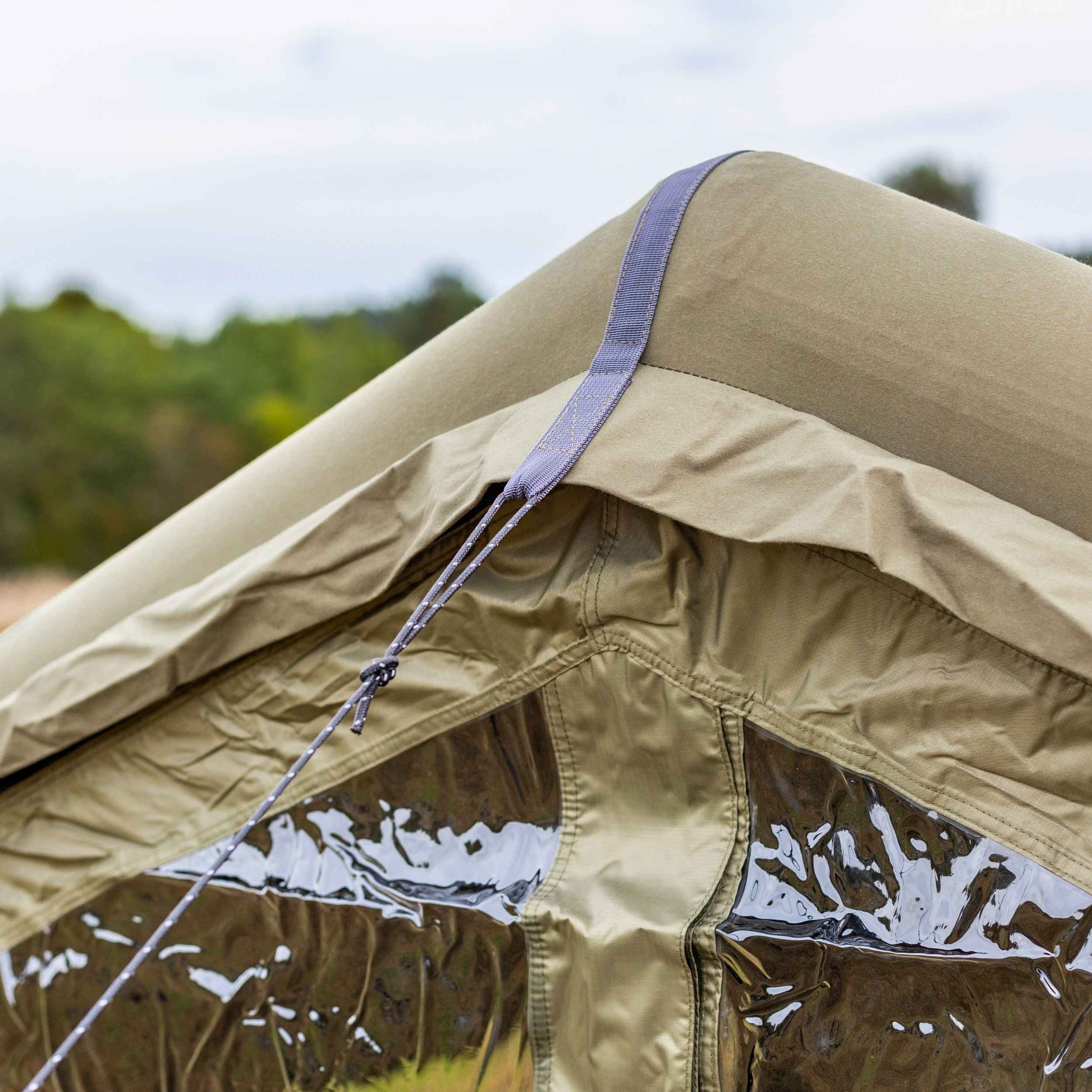 Coody AirTarp Forest Green - Inflatable Canopy for Tent 17.2, 13.6, Hu