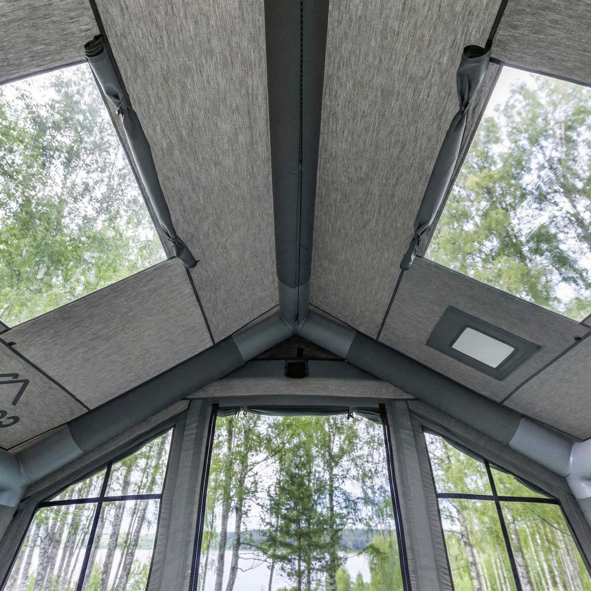 Coody 8.0 Air Tent Gray - Inflatable Tent House for Camping (1-4 Person)