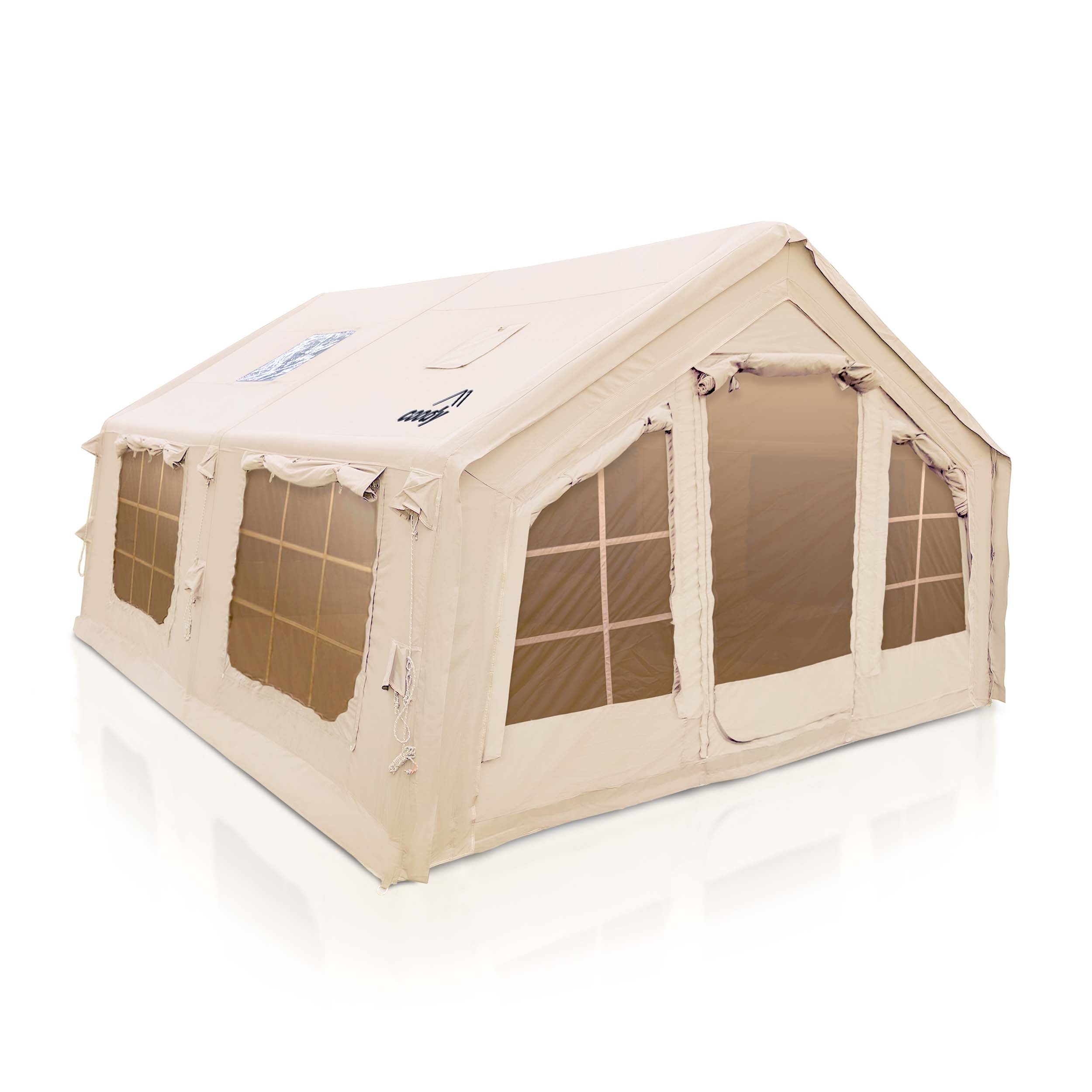 Coody 13.6 Beige - Inflatable Camping Tent for 2-8 Person