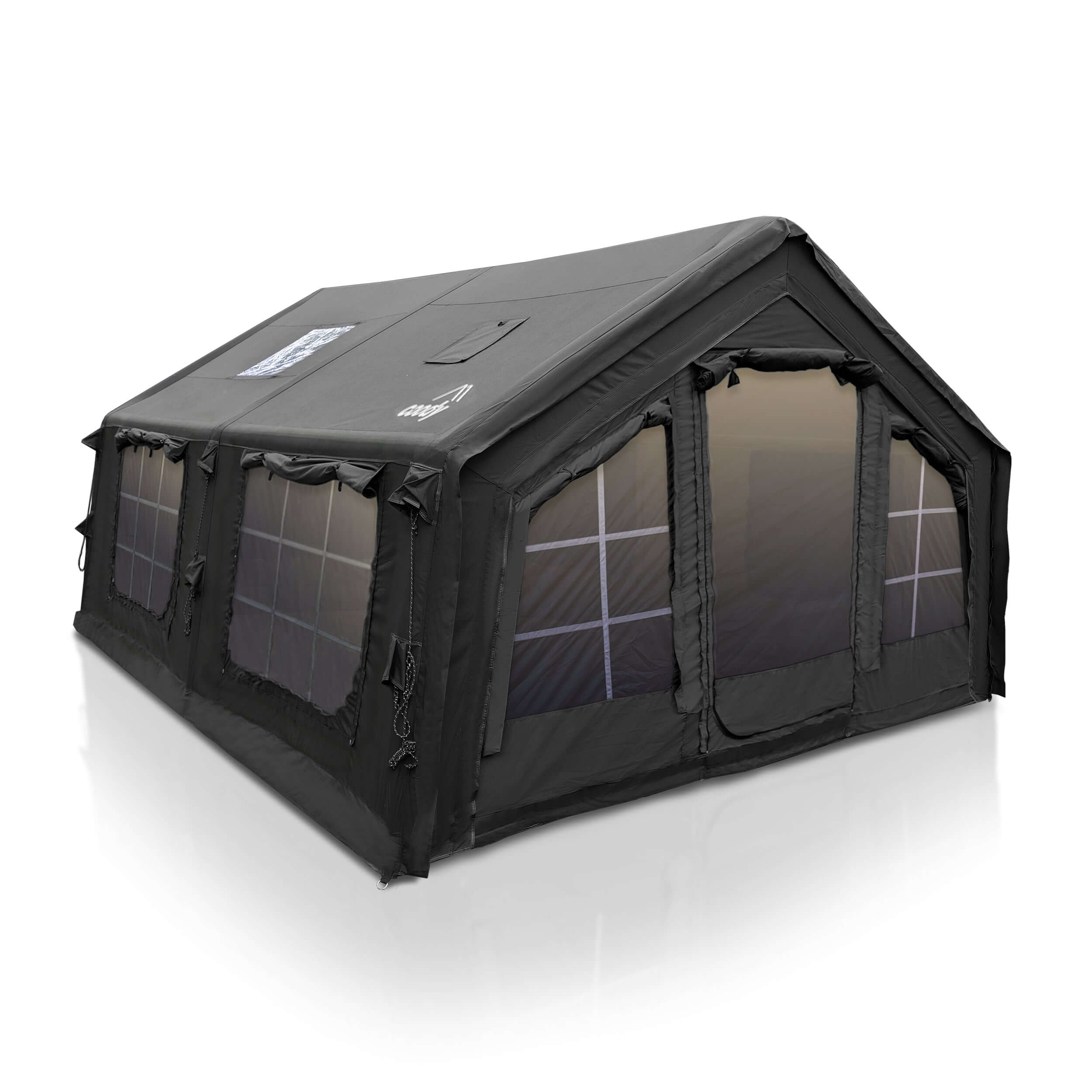 Coody 13.6 Black - Inflatable Camping Tent for 2-8 Person