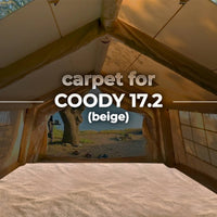 Coody Carpet – Tailored for Coody Familia AirTent 17.2 Beige