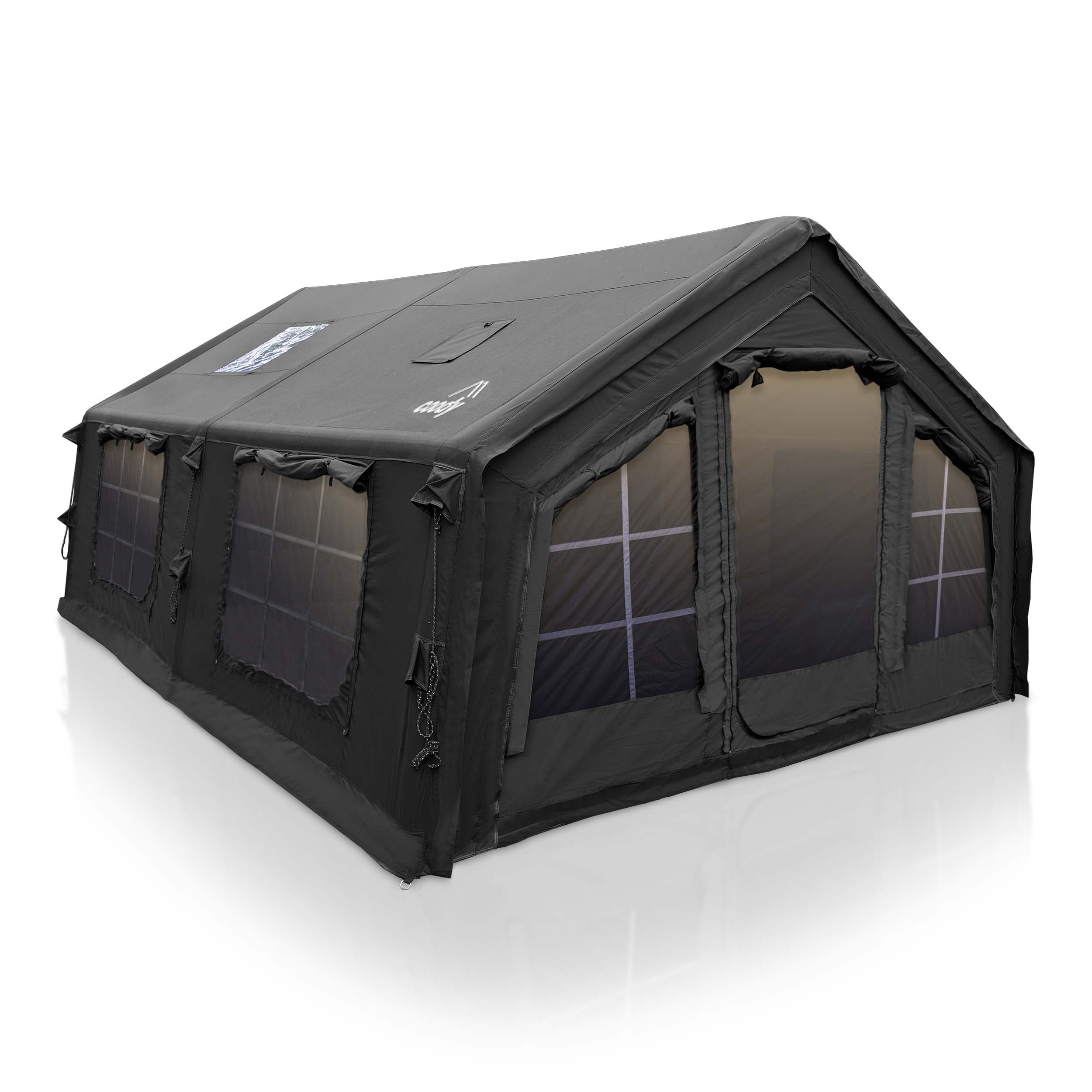 Coody 17.2 Black - Inflatable Camping Tent for 2-10 Person