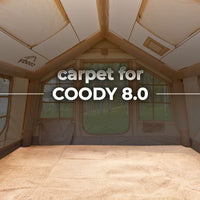 Coody Carpet – Tailored for Coody 8.0 Tent (Beige)