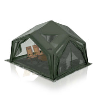 Coody Hub Inflatable Tent for 2-6 Person (Forest Green)