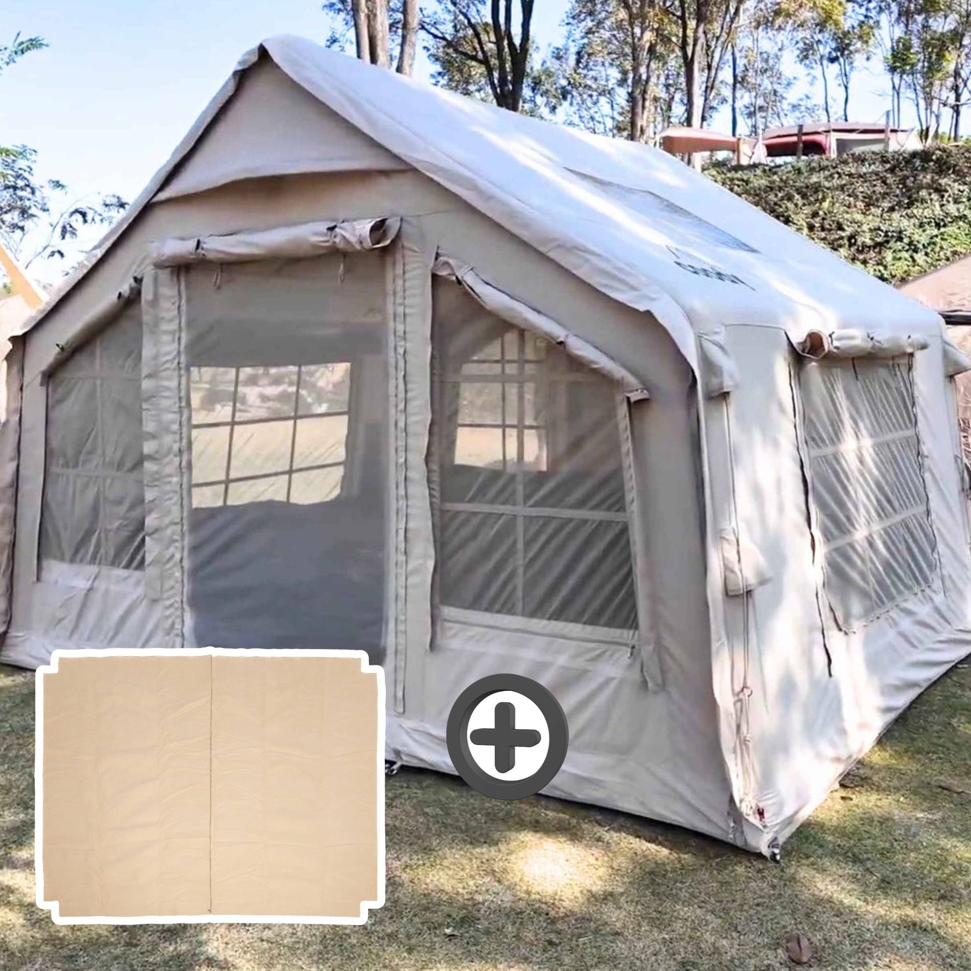 Coody 8.0 Air Tent Beige (1-4 Person) + Carpet for Сoody 8.0