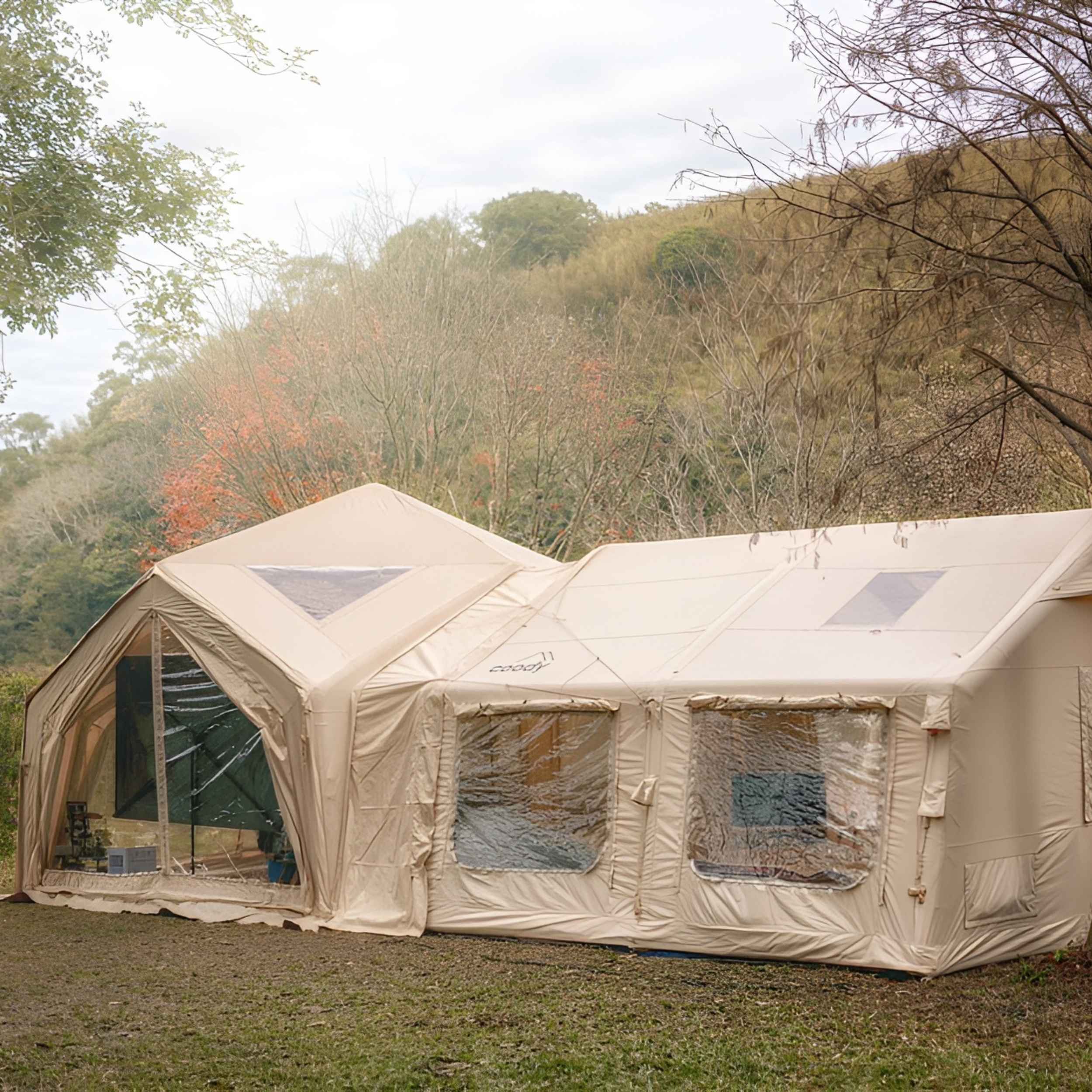 Coody (Beige) Universal Tent-to-Tent Connector