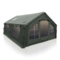 Coody Familia AirTent 17.2 Forest Green Inflatable Tent House for Camping (2-10 Person)