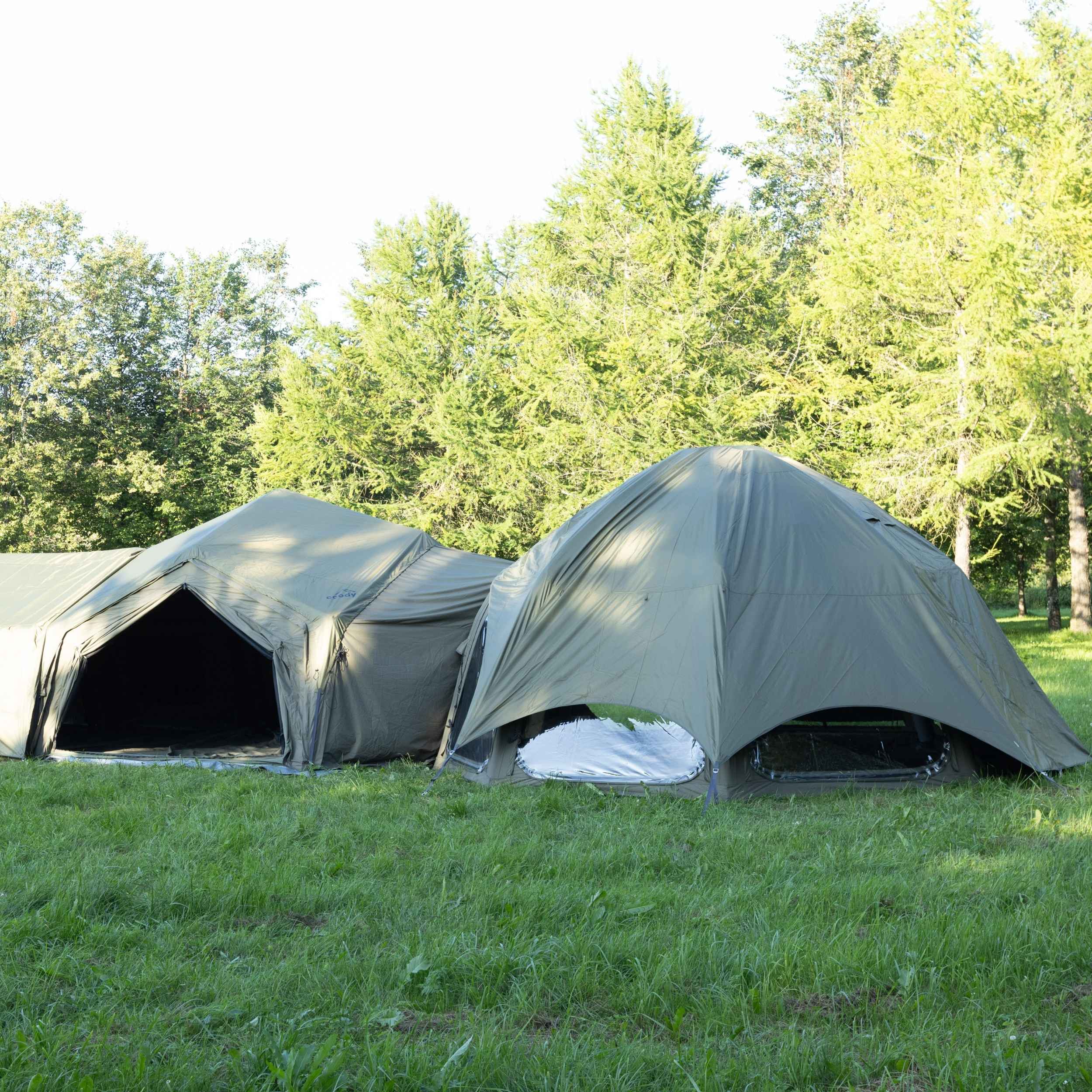 Coody Connector Aurora Dome-to-Tent(17.2, 13.6, Hub, 10)- Forest Green