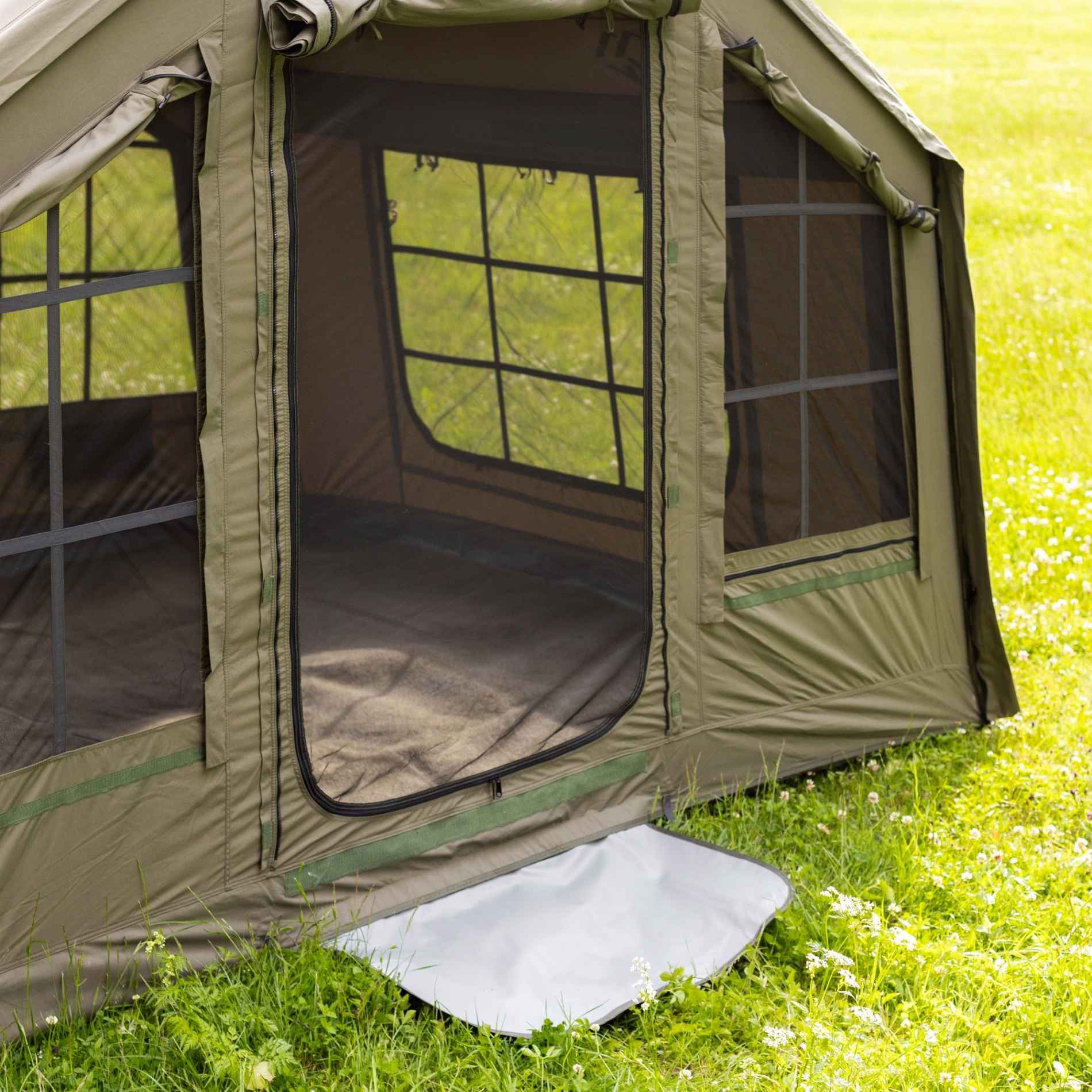 Coody 8.0 Air Tent Forest Green (1-4 Person)+ Carpet for Сoody 8.0 Beige