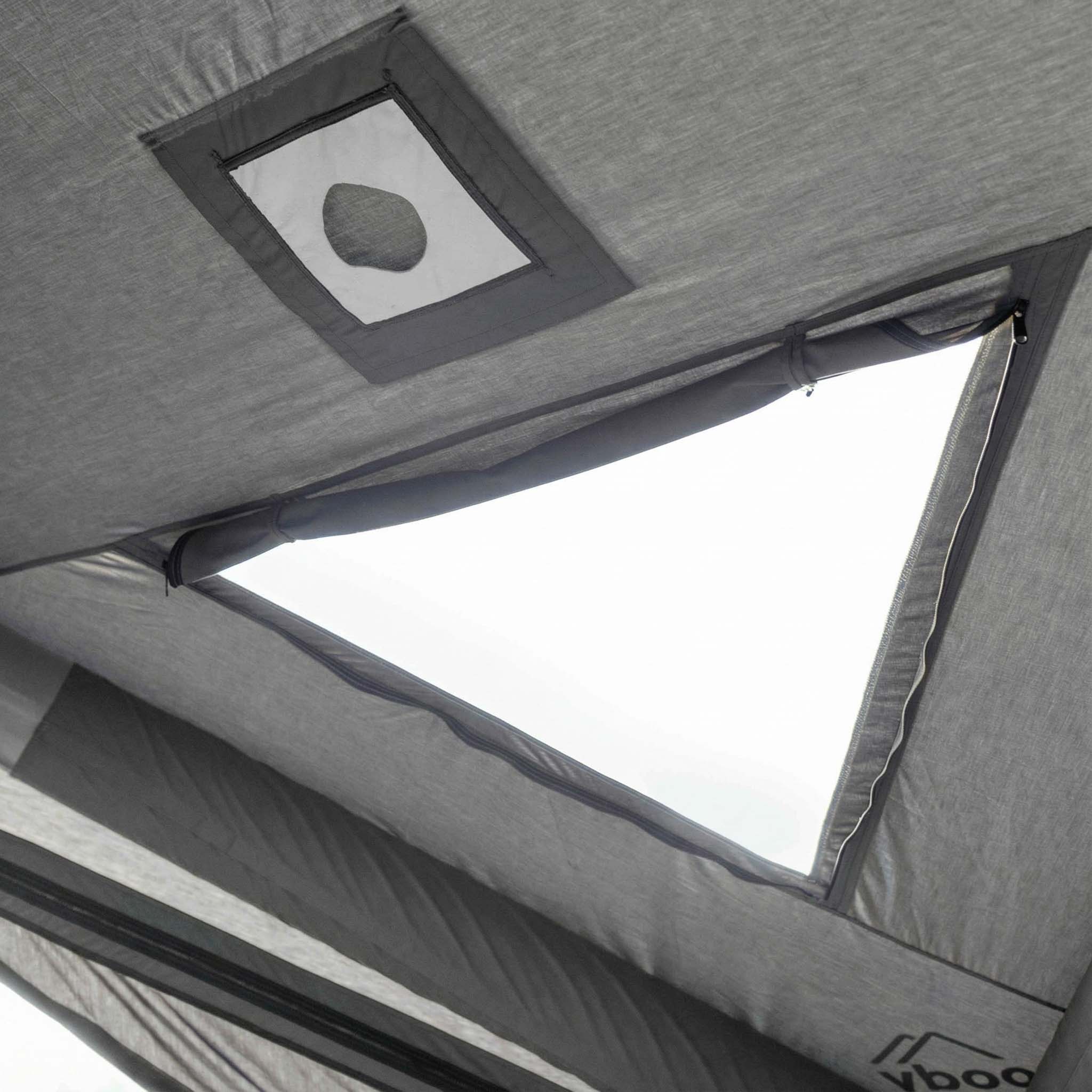 Coody Air Tent Hub Shelter Gray Inflatable Tents for Camping (2-6 Person)