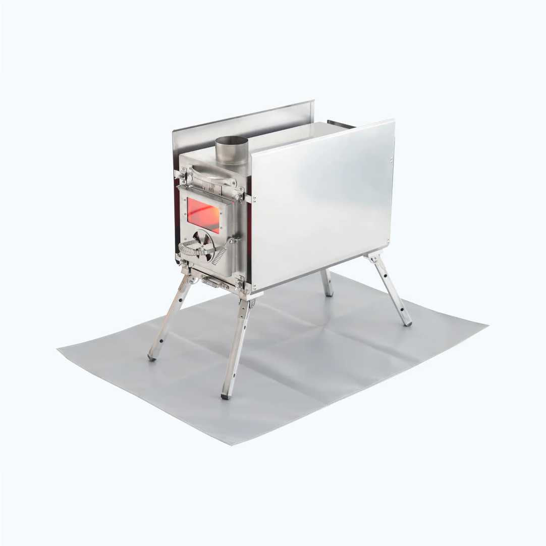 Medium Wood Stove With Fire-Resistant Glass "Caminus M"