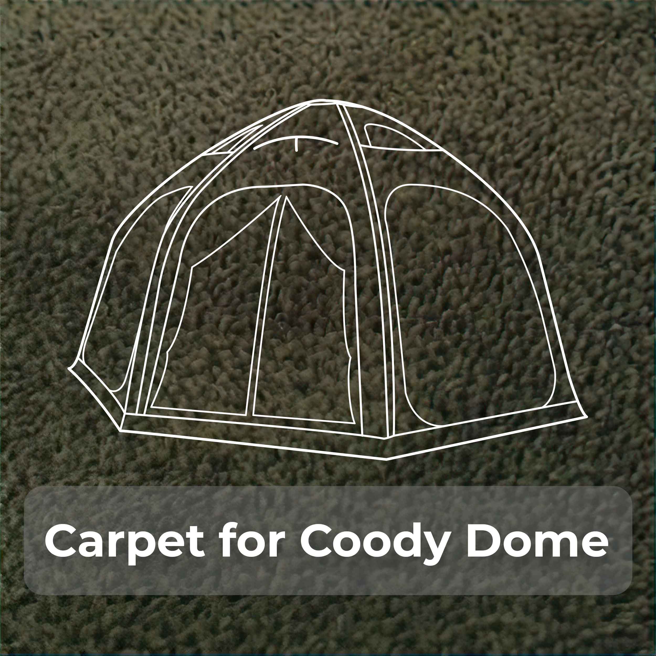 Coody Carpet – Tailored for Coody Dome Tent Forest Green