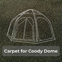 Coody Carpet – Tailored for Dome Tent Forest Green